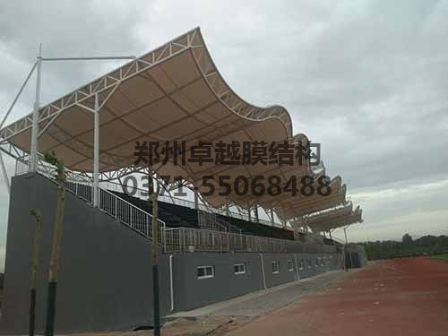 三門峽社會(huì)管理學(xué)院膜結(jié)構(gòu)看臺案例