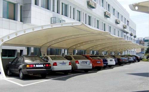 鞏義明泰鋁業(yè)膜結(jié)構(gòu)車棚