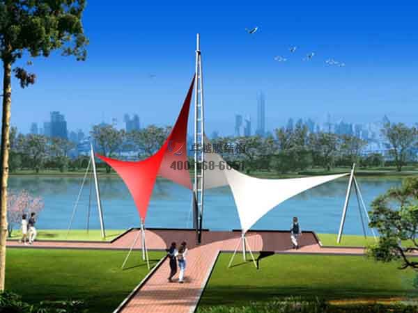 淮北景觀<font color='red'>張拉膜結(jié)構(gòu)</font>遮陽(yáng)棚【生產(chǎn)廠家】