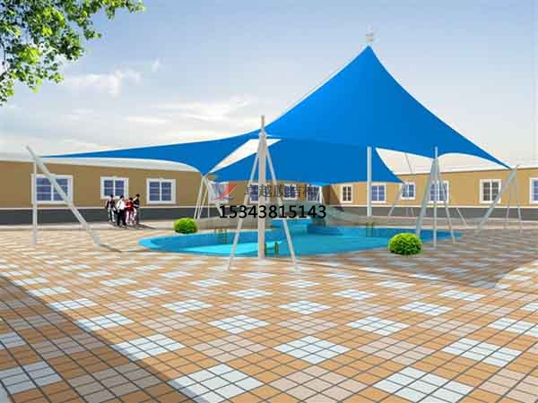 深圳<font color='red'>張拉膜結(jié)構(gòu)</font>景觀小品【案例圖片】