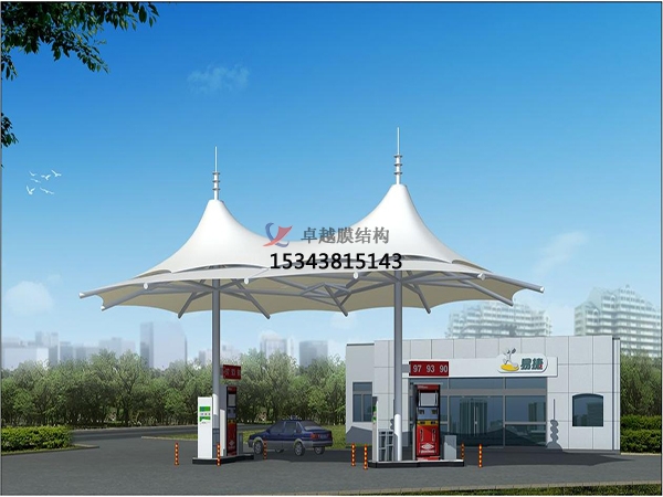 寧波膜結構加油站頂棚【生產(chǎn)廠家】