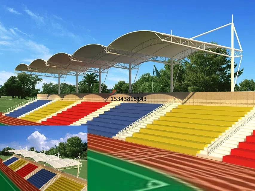 博愛縣膜結(jié)構(gòu)看臺(tái)雨篷/主席臺(tái)/舞臺(tái)安裝專業(yè)生產(chǎn)廠家