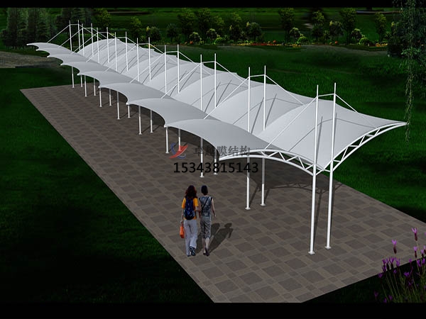 老河口膜結構停車棚【雨棚遮陽棚生產(chǎn)安裝】