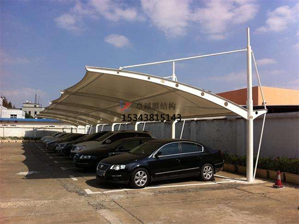 高淳膜結構【充電站防雨篷】停車棚設計安裝