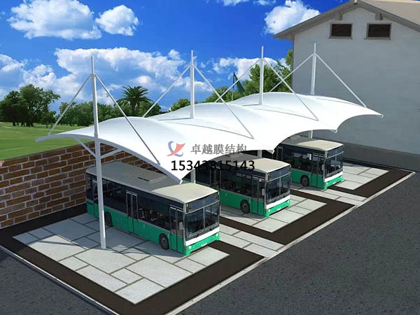 膜結(jié)構(gòu)車棚基礎(chǔ)強(qiáng)度是什么？