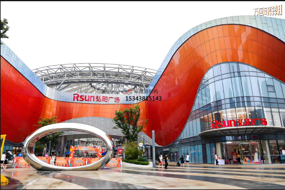 ETFE膜材完工效果圖