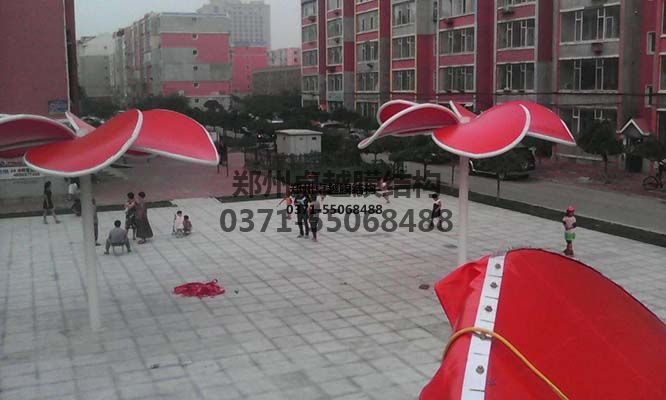 西安張拉膜遮陽棚生產(chǎn)廠家設(shè)計(jì)施工【西安外國語大學(xué)張拉膜遮陽棚】等項(xiàng)目